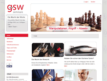 Tablet Screenshot of gswseminare.de